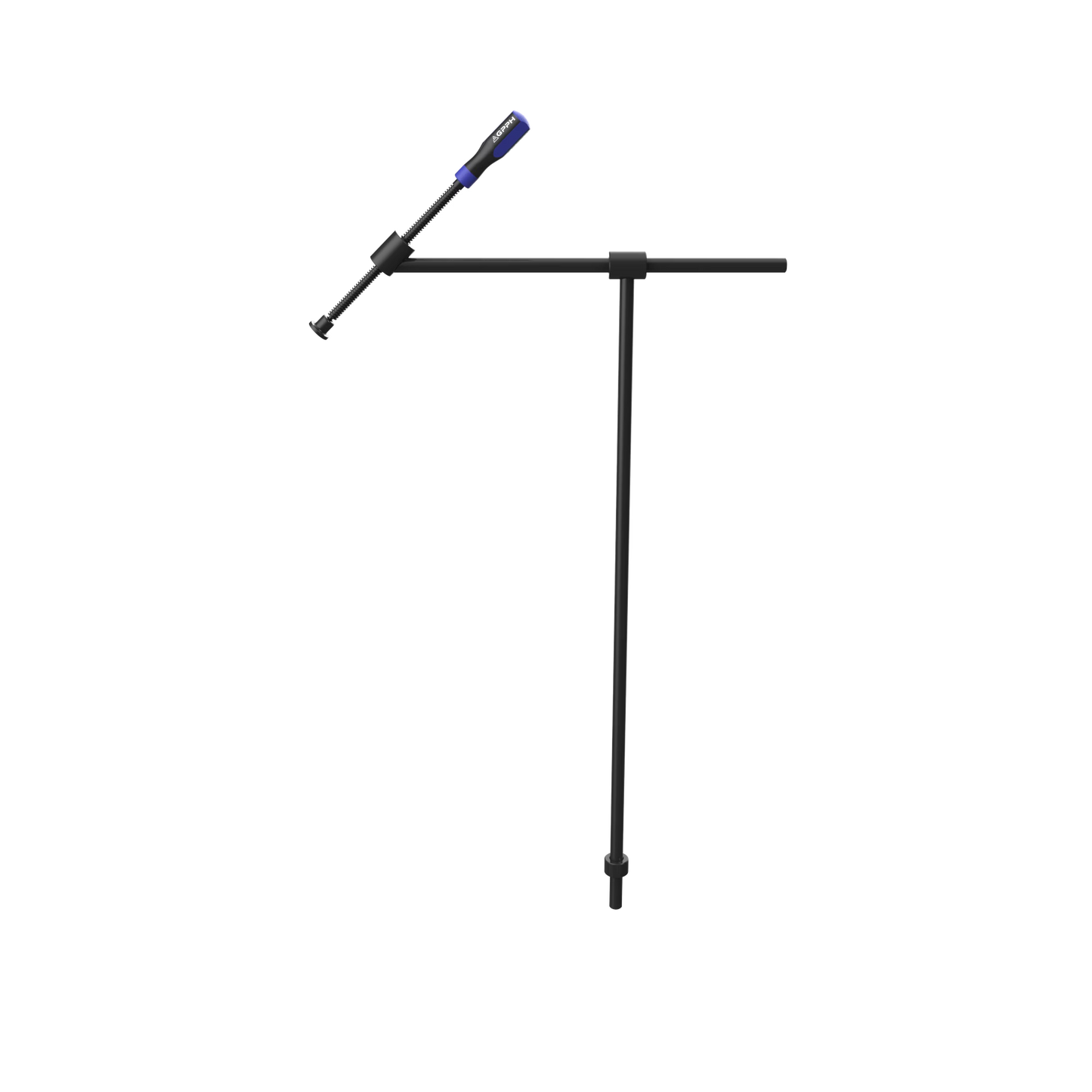 Winkelrohrklemme H=800 mm L=445 mm – 45° System Φ28
