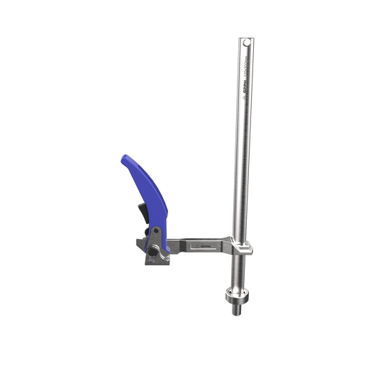 Schraubzwinge mit hebel