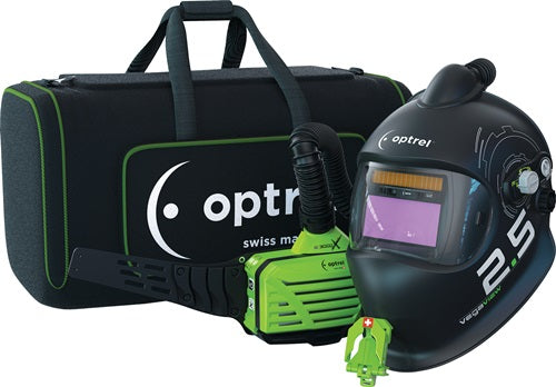 OPTREL Schweißerschutzhelm Vegaview 2.5 mit Gebläseatemschutz