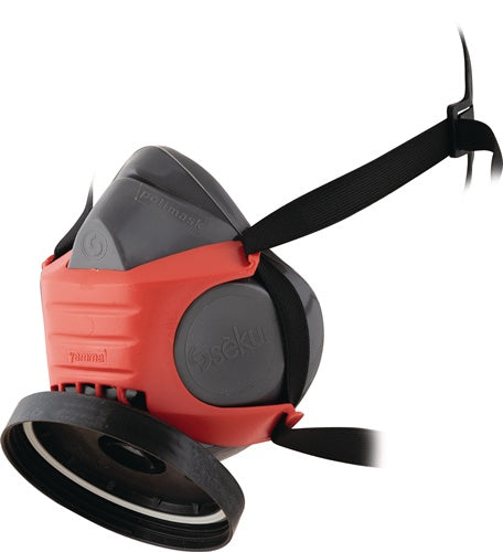 EKASTU Atemschutzhalbmaske Polimask GAMMA / Silikone EN 140 ohne Filter, Silikon Universalgröße