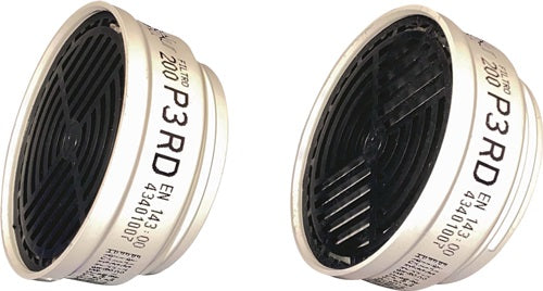 EKASTU Partikelfilter 200 P3R D EN 143 P3 f. Polimask 100/2, C 702/TWIN