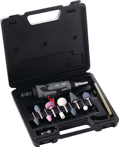 AEROTEC Compressed Air Die Grinder Set 25000 rpm 3 + 6 mm