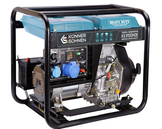 Diesel-Generator "Könner & Söhnen" KS 8100HDE (EURO V) – Ansicht 2