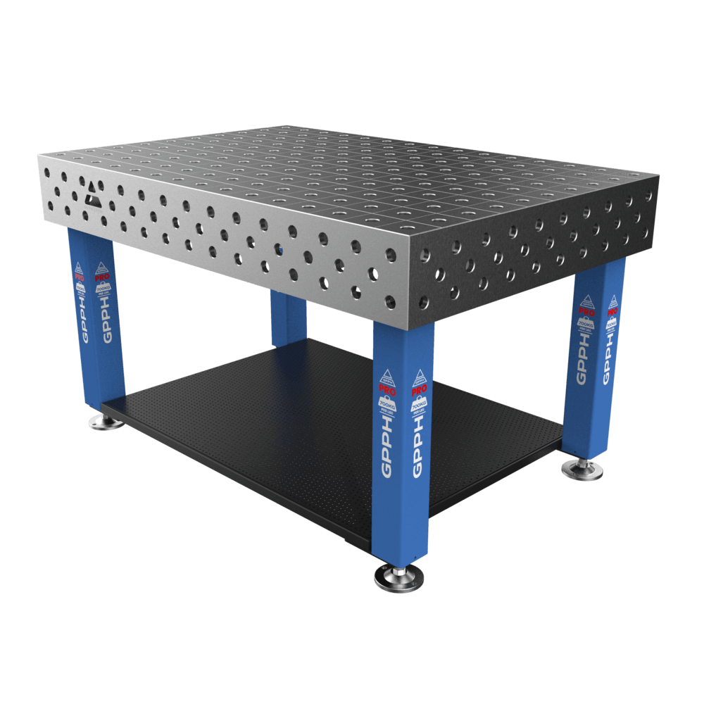 Unteres Regal für Schweißtisch 1000×1000 mm Seria BASIC (12mm)