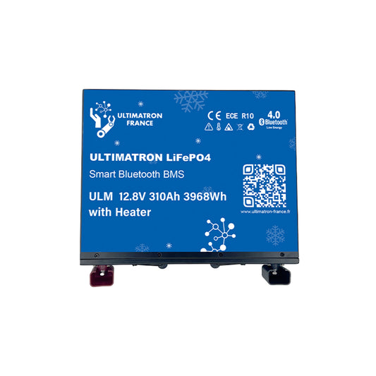 ULTIMATRON ULM-12-300 LiFePO4 Untersitz-Batterie 12,8 V 300 Ah mit Bluetooth & Smart BMS