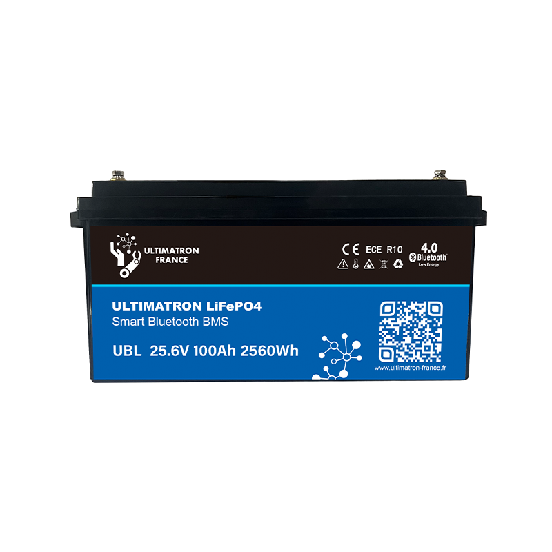 ULTIMATRON UBL-24-100-PRO LiFePO4 Batterie 25,6 V 100 Ah mit Bluetooth & Smart BMS
