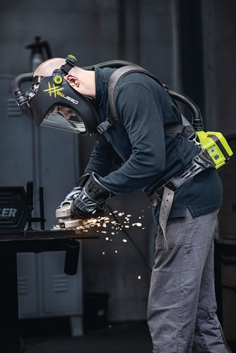 OPTREL Schleifhelm Clearmaxx u.a. Gebläseatemschutz E3000X