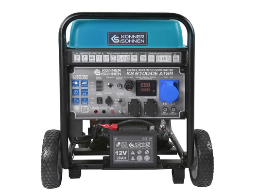 Diesel-Inverter-Generator KS 6100iDЕ ATSR – Ansicht 2