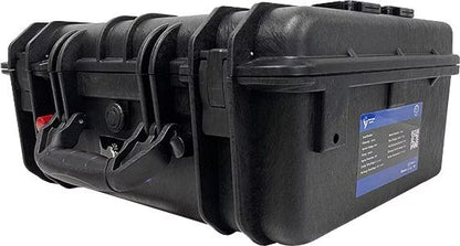 ULTIMATRON ULP-36-100 wasserdichte tragbare LiFePO4 Batterie 38,4 V 100 Ah mit Bluetooth, Smart BMS & LCD-Display