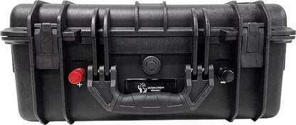 ULTIMATRON ULP-36-100 wasserdichte tragbare LiFePO4 Batterie 38,4 V 100 Ah mit Bluetooth, Smart BMS & LCD-Display