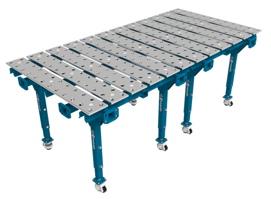 Modularer Doppelschweißtisch 2400×1200 mm