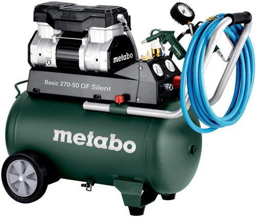 METABO Kompressor Basic 270-50 OF Silent 250 l/min 10 bar 1,5 kW 50 l
