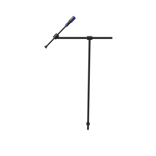 Winkelrohrklemme H=800 mm L=445 mm – 45° System Φ28