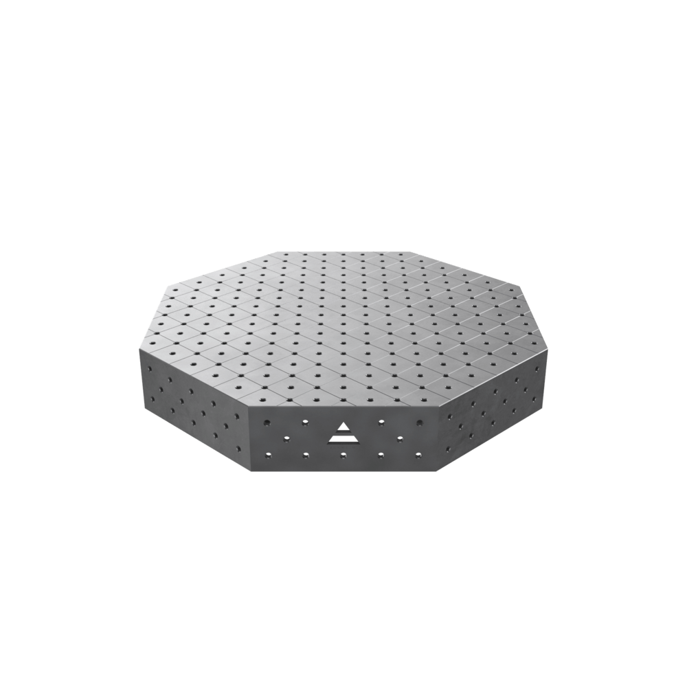 Achteckiger Schweißtisch OCT 1200x1200 mm