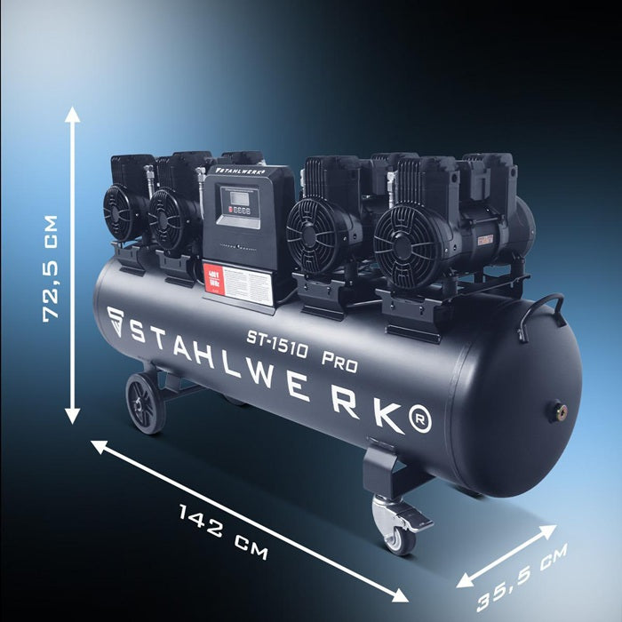 STAHLWERK Kompressor ST-1510 Pro 1000 l/min 10 bar 150 l