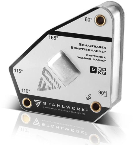 STAHLWERK Magnet-Schweißwinkel 66 lbs