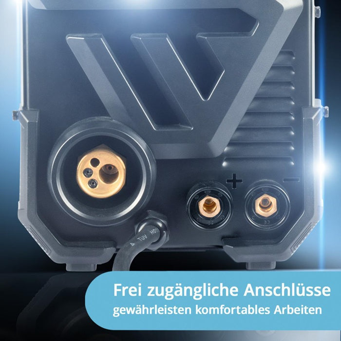 STAHLWERK MIG MAG 200 ST Plus Schweißgerät 20–200 A mit Zubehör