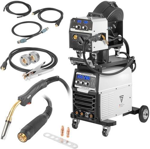 STAHLWERK MIG MAG 300 Pro Inverter Welder with 3m Accessory Package