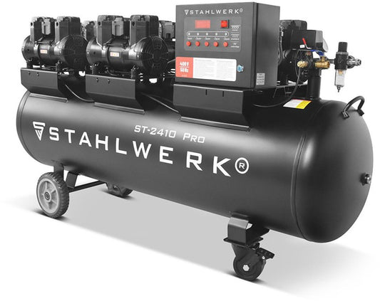 STAHLWERK kompresor ST-2410 Pro 1250 l/min 10 bar 240 l