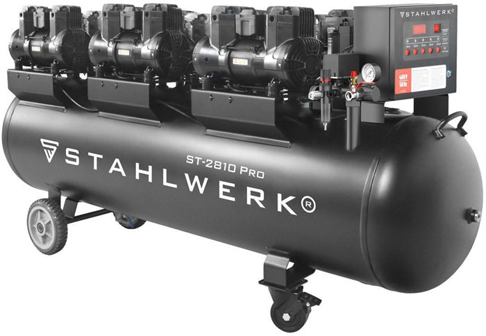 STAHLWERK Kompressor ST-2810 Pro 1500 l/min 10 bar 280 l