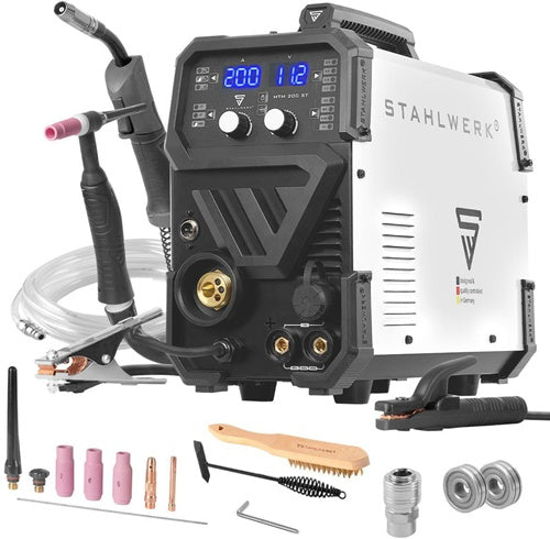 STAHLWERK Inverter Welder MTM-200 ST Single Unit with Accessories 3 m
