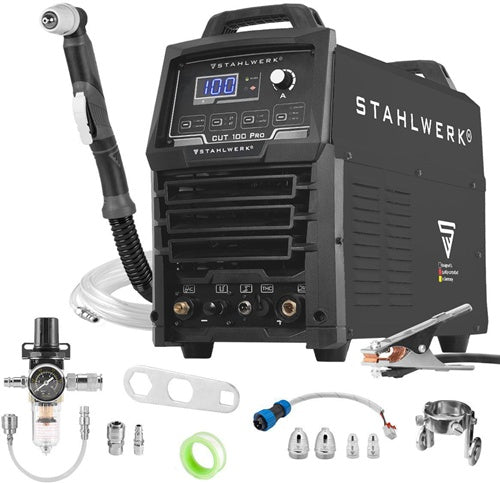 STAHLWERK Plasmaschneider CUT 100 P Digital Einzelgerät mit Zubehör bei tool for you