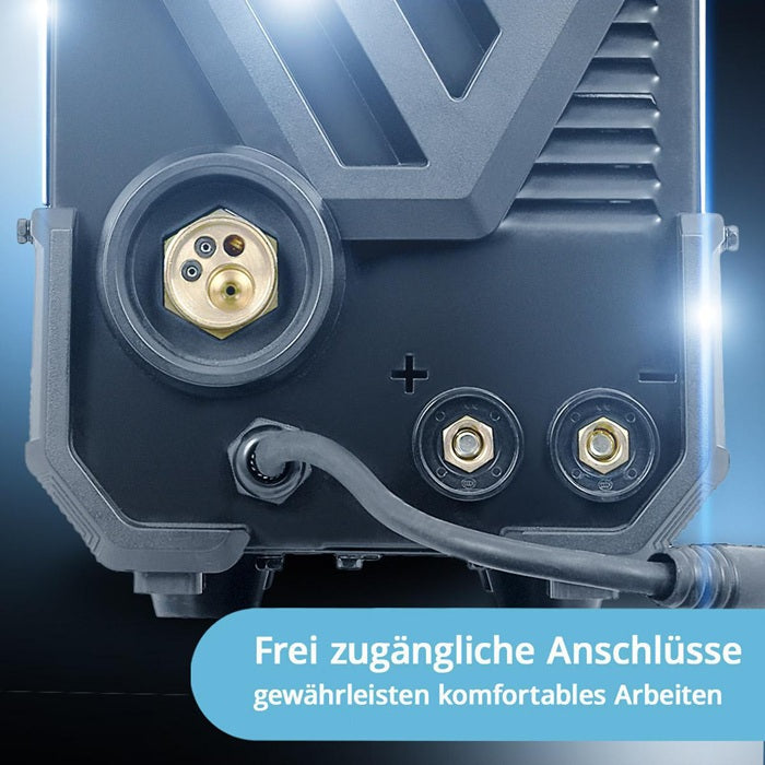 STAHLWERK MIG MAG 200 ST Digital Schweißgerät 20–200 A mit Zubehör