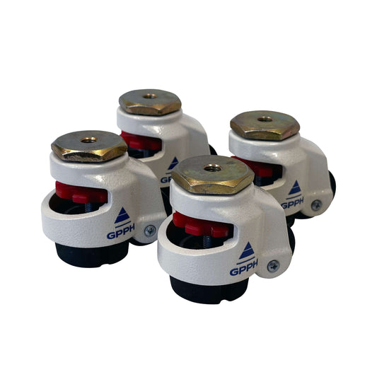 Set mit 4 Rollen für DIY-Tische