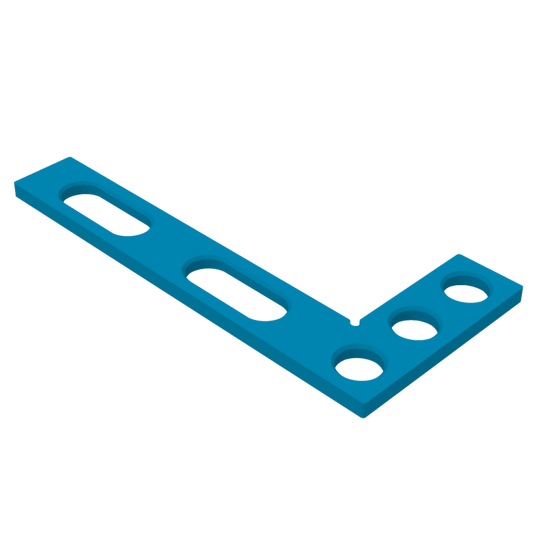 Flachwinkel 320x150mm System Φ28 Seria PLUS (12mm)