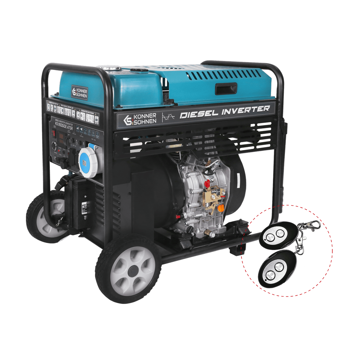 Diesel-Inverter-Generator KS 9500iDЕ ATSR – KS 9500IDE ATSR