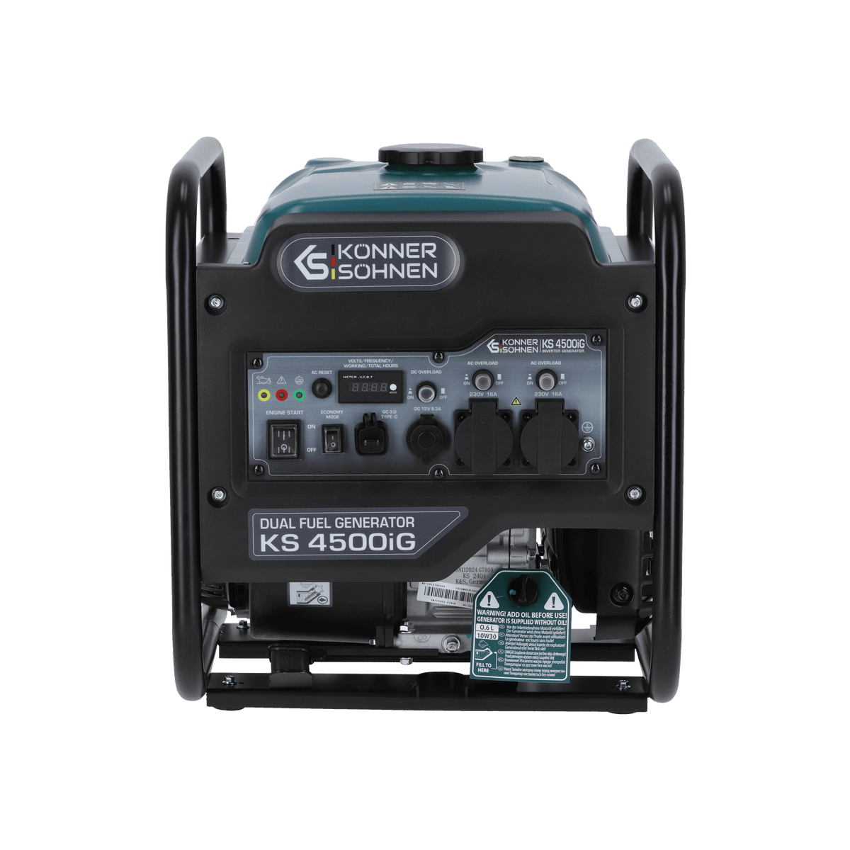 Dual Fuel-Inverter-Generator KS 4500iG – Ansicht 10