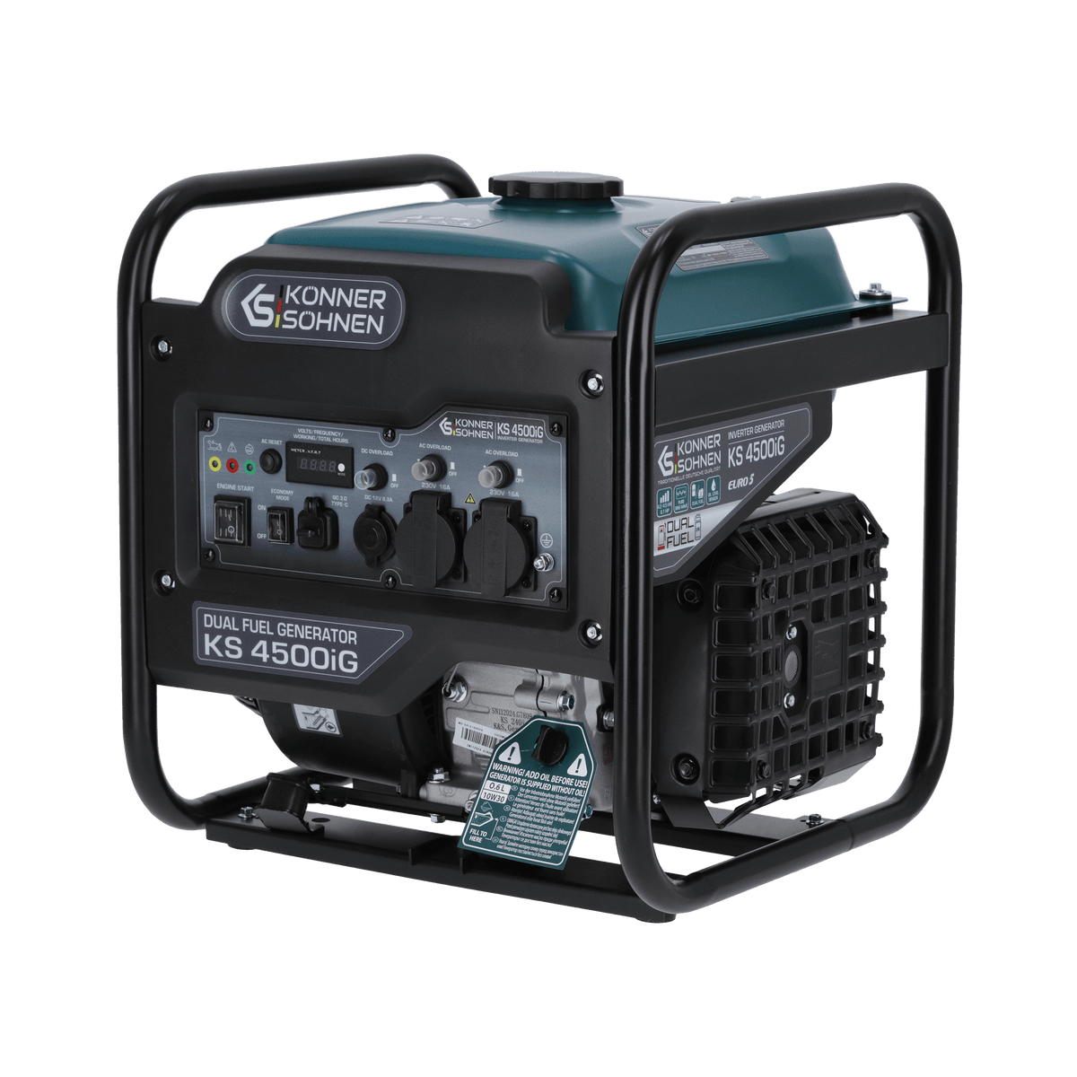 Dual Fuel-Inverter-Generator KS 4500iG – Ansicht 11