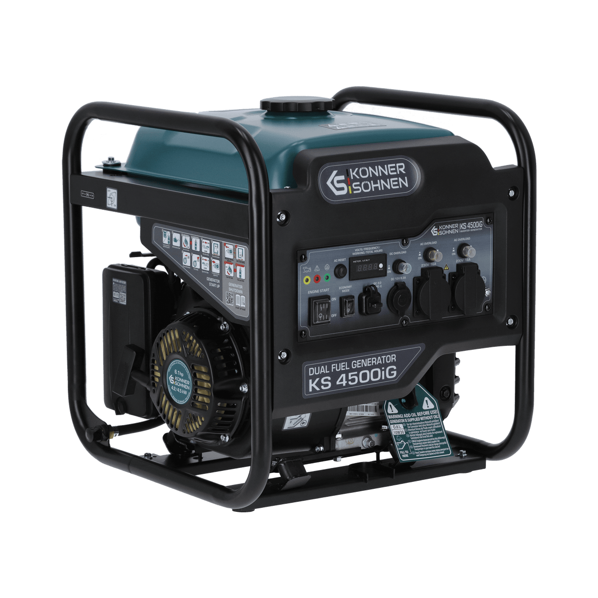 Dual Fuel-Inverter-Generator KS 4500iG – Ansicht 14