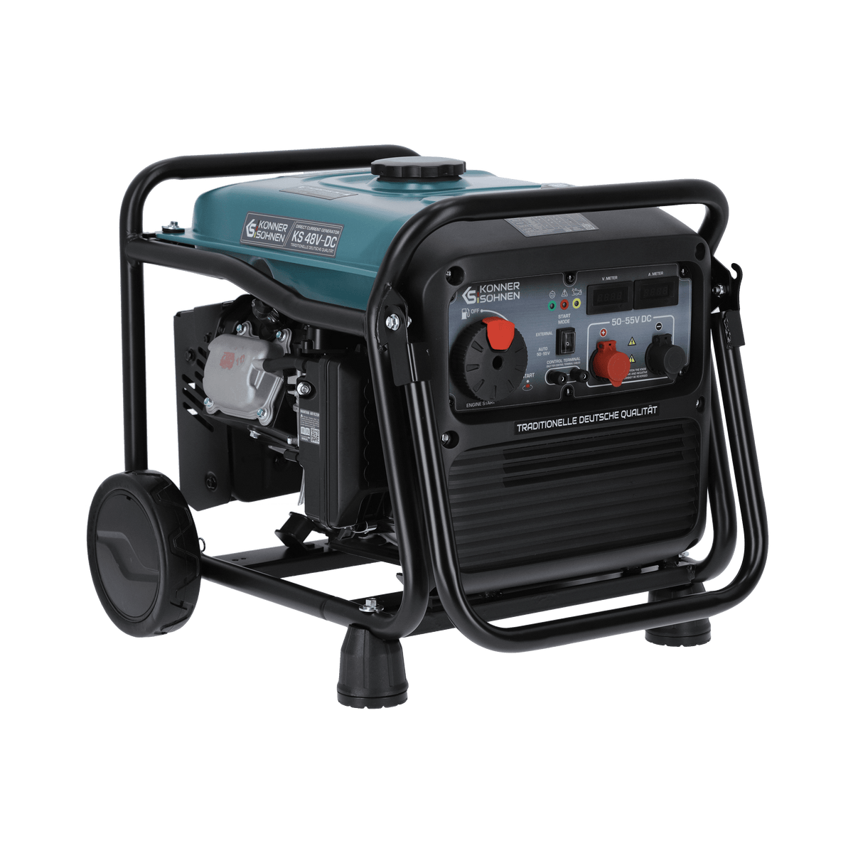 Gleichstromgenerator KS 48V-DC, Version 50–55V – Ansicht 3