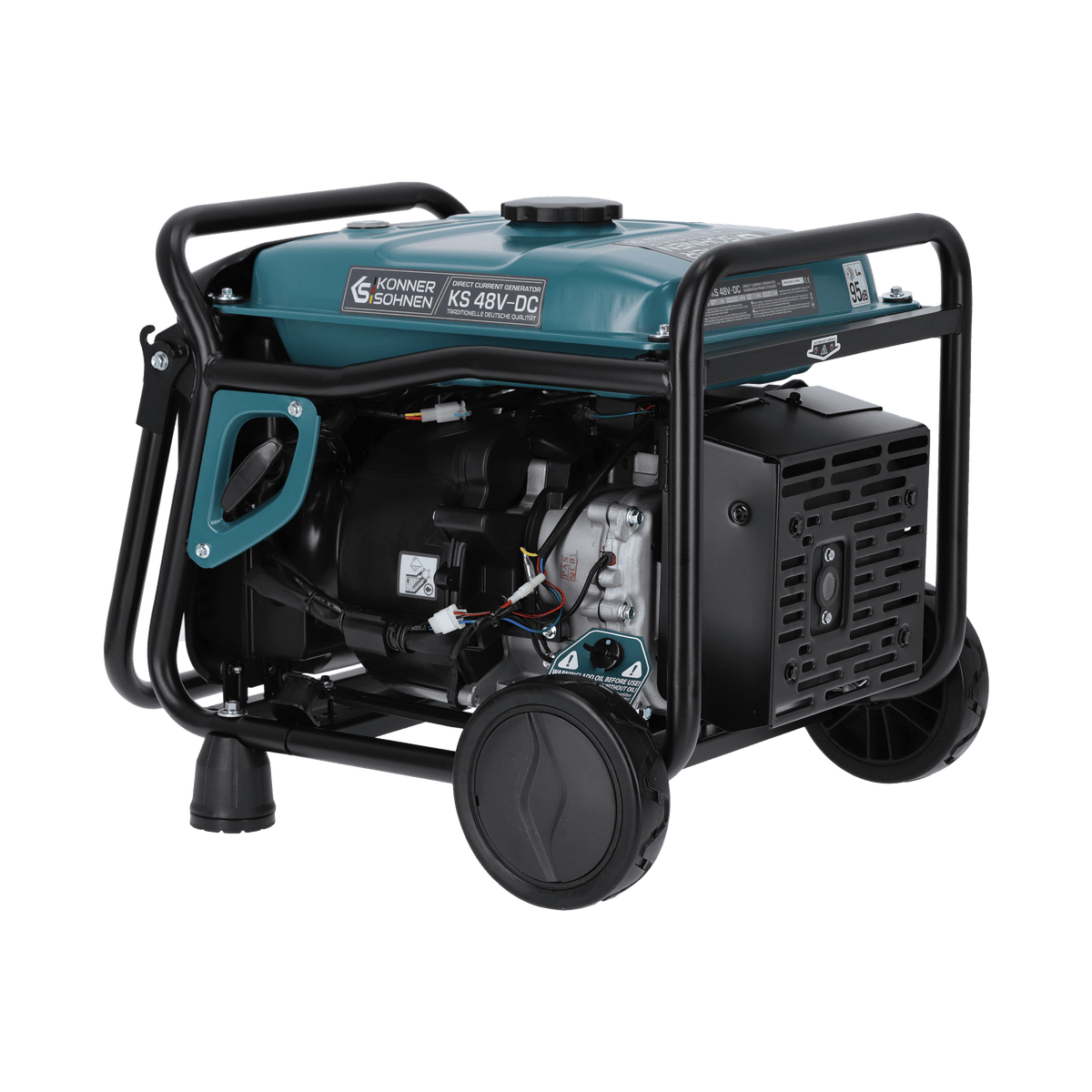 Gleichstromgenerator KS 48V-DC, Version 50–55V – Ansicht 4