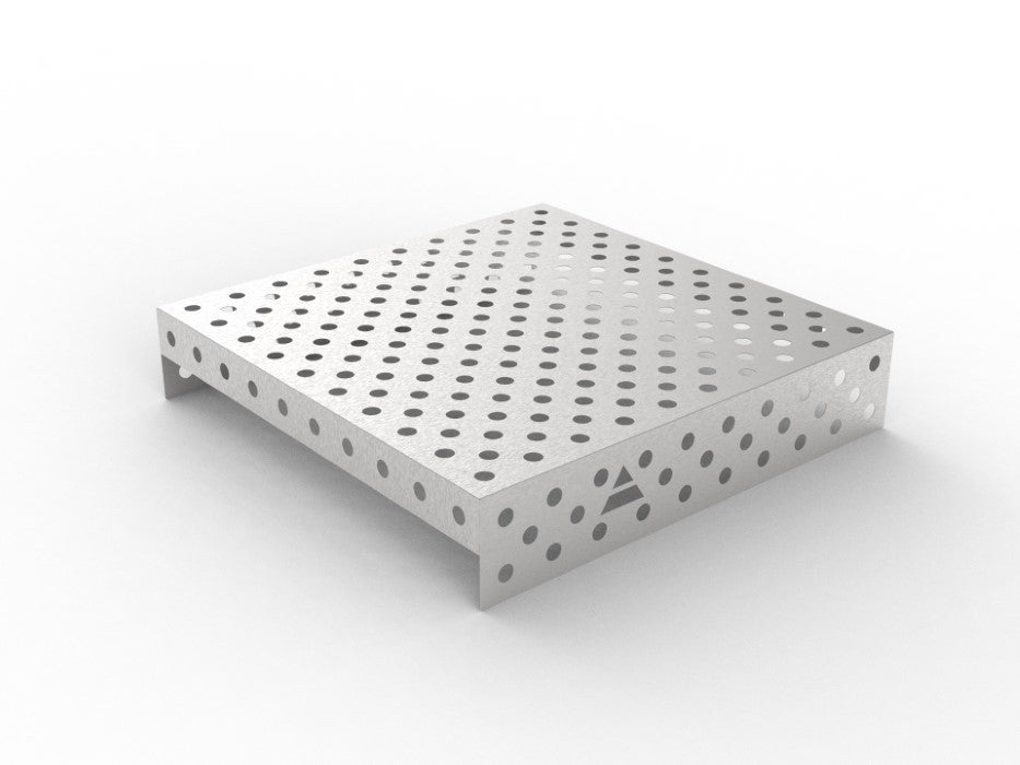Edelstahlabdeckung 1000×1000