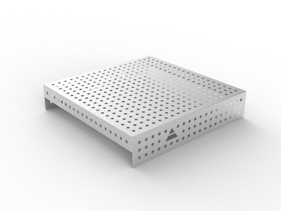 Edelstahlabdeckung 1000×1000