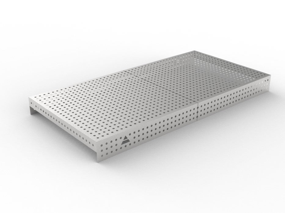 Edelstahlabdeckung 2400×1200