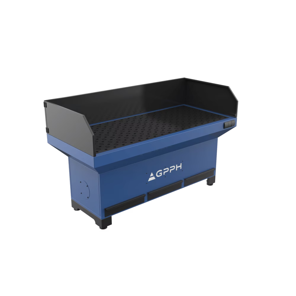 Schleif- und schweissstationen 1870x770mm - sockel mit abdeckungen