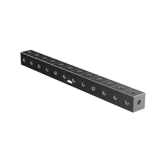 Verbinder, Block 1200x100x100 mm System Φ28 Raster 100x100mm Seria EXPERT (25mm)