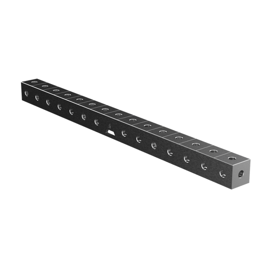 Verbinder, Block 1500x100x100 mm System Φ28 Raster 100x100mm Seria EXPERT (25mm)