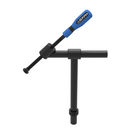 Winkelrohrklemme H=330 mm L=245 mm – 45° System Φ28