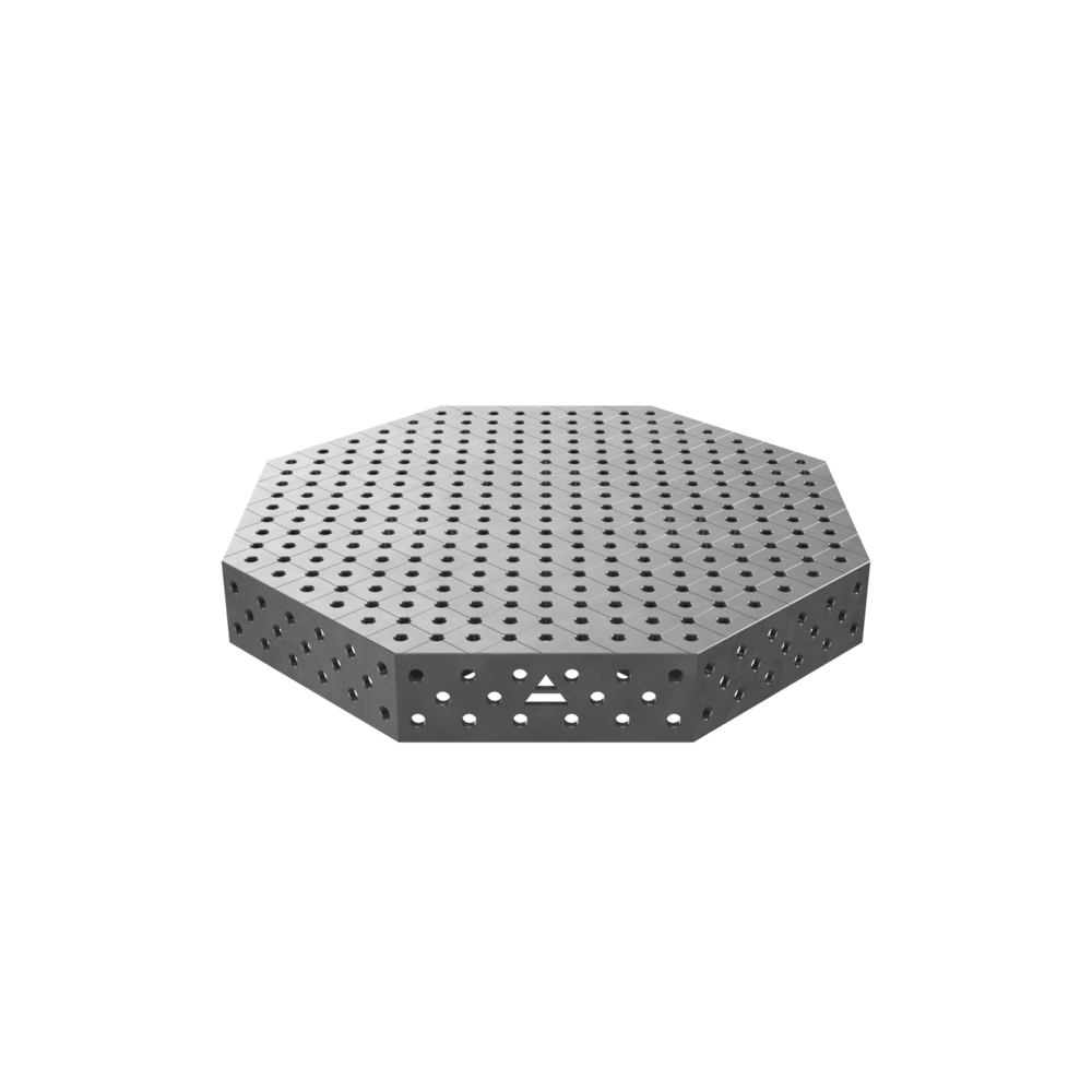 Achteckiger Schweißtisch OCT 1400x1400 mm