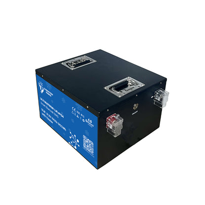 ULTIMATRON ULM-48-100H LiFePO4 Untersitz-Batterie 51,2 V 100 Ah mit Bluetooth & Smart BMS mit Heizung