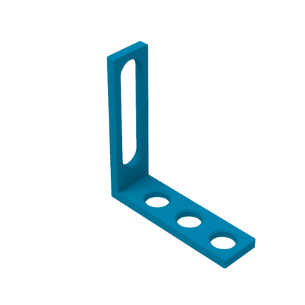Winkeleisen 185x175 mm System Φ28 Seria PLUS (12mm)
