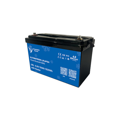 ULTIMATRON UBL-12-150H-PRO LiFePO4 Batterie 12,8 V 150 Ah mit Bluetooth & Smart BMS mit Heizung