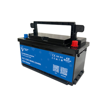 ULTIMATRON ULS-12-180H LiFePO4 Untersitz-Batterie 12,8 V 180 Ah mit Bluetooth & Smart BMS mit Heizung