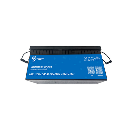 ULTIMATRON UBL-12-300H-PRO LiFePO4 Batterie 12,8 V 300 Ah mit Bluetooth & Smart BMS mit Heizung