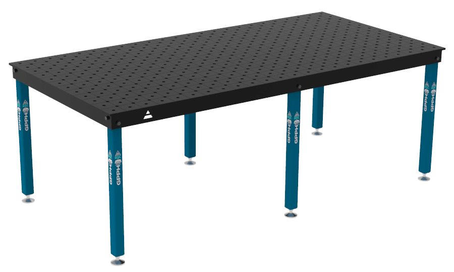 Schweißtisch BASIC 12 mm – 2400 x 1200 mm