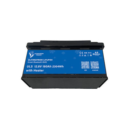 ULTIMATRON ULS-12-180H LiFePO4 Untersitz-Batterie 12,8 V 180 Ah mit Bluetooth & Smart BMS mit Heizung